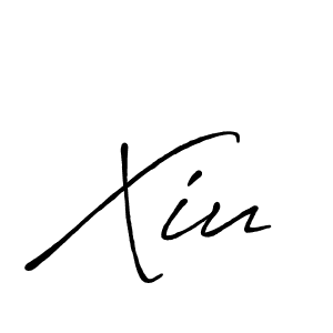 Once you've used our free online signature maker to create your best signature Antro_Vectra_Bolder style, it's time to enjoy all of the benefits that Xiu name signing documents. Xiu signature style 7 images and pictures png