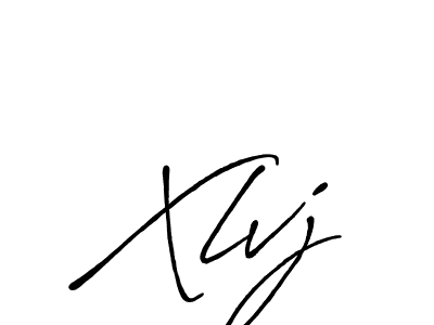 Once you've used our free online signature maker to create your best signature Antro_Vectra_Bolder style, it's time to enjoy all of the benefits that Xlvj name signing documents. Xlvj signature style 7 images and pictures png