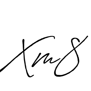 Design your own signature with our free online signature maker. With this signature software, you can create a handwritten (Antro_Vectra_Bolder) signature for name Xm8. Xm8 signature style 7 images and pictures png