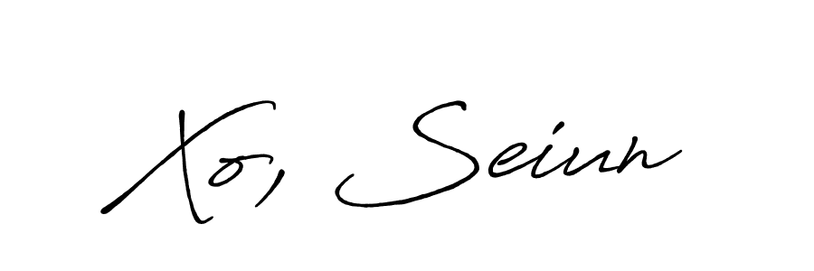 You should practise on your own different ways (Antro_Vectra_Bolder) to write your name (Xo, Seiun) in signature. don't let someone else do it for you. Xo, Seiun signature style 7 images and pictures png