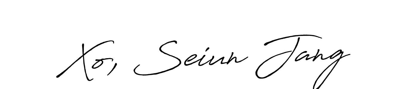 How to Draw Xo, Seiun Jang signature style? Antro_Vectra_Bolder is a latest design signature styles for name Xo, Seiun Jang. Xo, Seiun Jang signature style 7 images and pictures png