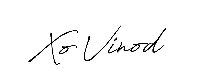 if you are searching for the best signature style for your name Xo Vinod. so please give up your signature search. here we have designed multiple signature styles  using Antro_Vectra_Bolder. Xo Vinod signature style 7 images and pictures png