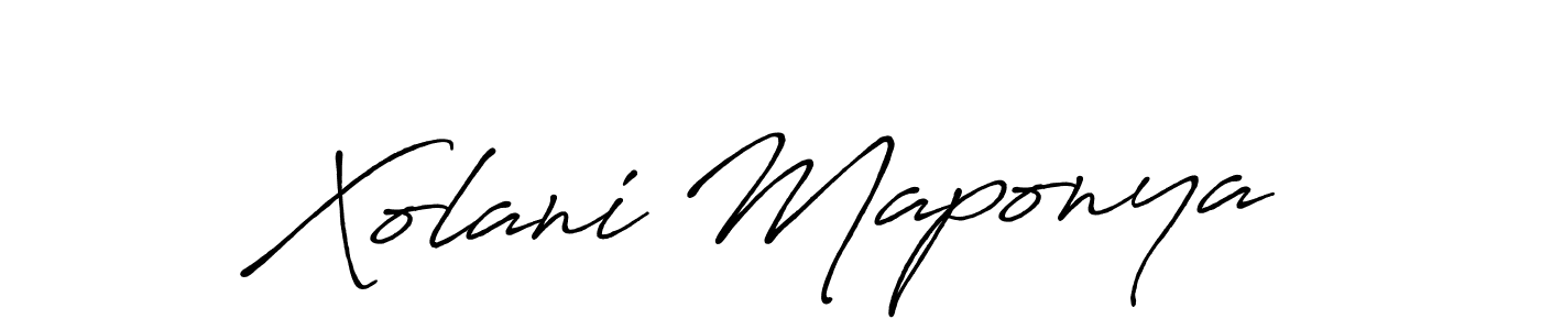 Antro_Vectra_Bolder is a professional signature style that is perfect for those who want to add a touch of class to their signature. It is also a great choice for those who want to make their signature more unique. Get Xolani Maponya name to fancy signature for free. Xolani Maponya signature style 7 images and pictures png