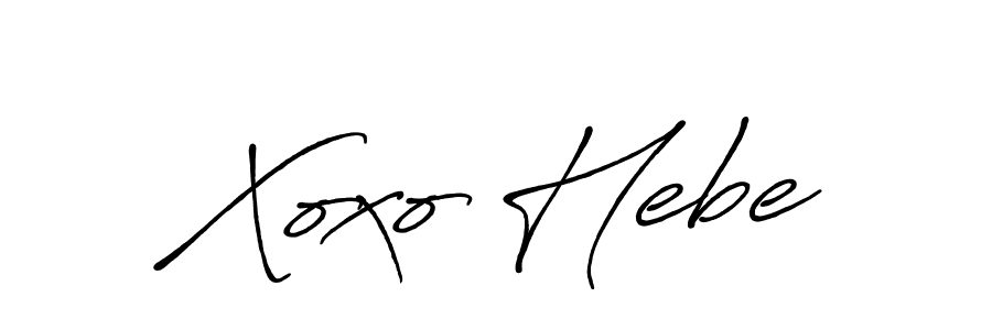 Make a short Xoxo Hebe signature style. Manage your documents anywhere anytime using Antro_Vectra_Bolder. Create and add eSignatures, submit forms, share and send files easily. Xoxo Hebe signature style 7 images and pictures png