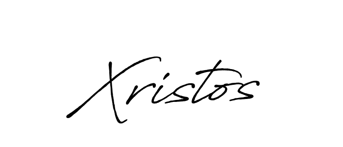 Use a signature maker to create a handwritten signature online. With this signature software, you can design (Antro_Vectra_Bolder) your own signature for name Xristos. Xristos signature style 7 images and pictures png