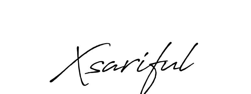 Antro_Vectra_Bolder is a professional signature style that is perfect for those who want to add a touch of class to their signature. It is also a great choice for those who want to make their signature more unique. Get Xsariful name to fancy signature for free. Xsariful signature style 7 images and pictures png