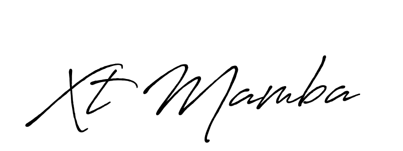 How to Draw Xt Mamba signature style? Antro_Vectra_Bolder is a latest design signature styles for name Xt Mamba. Xt Mamba signature style 7 images and pictures png