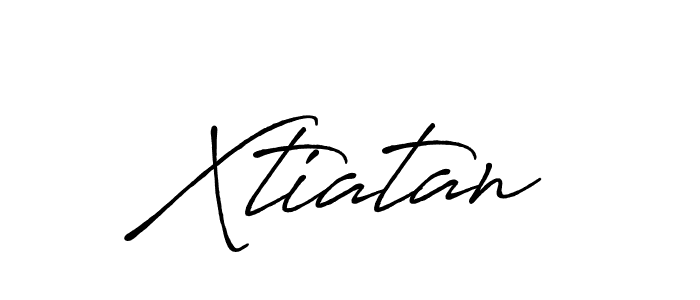 How to make Xtiatan name signature. Use Antro_Vectra_Bolder style for creating short signs online. This is the latest handwritten sign. Xtiatan signature style 7 images and pictures png