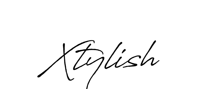 Similarly Antro_Vectra_Bolder is the best handwritten signature design. Signature creator online .You can use it as an online autograph creator for name Xtylish. Xtylish signature style 7 images and pictures png