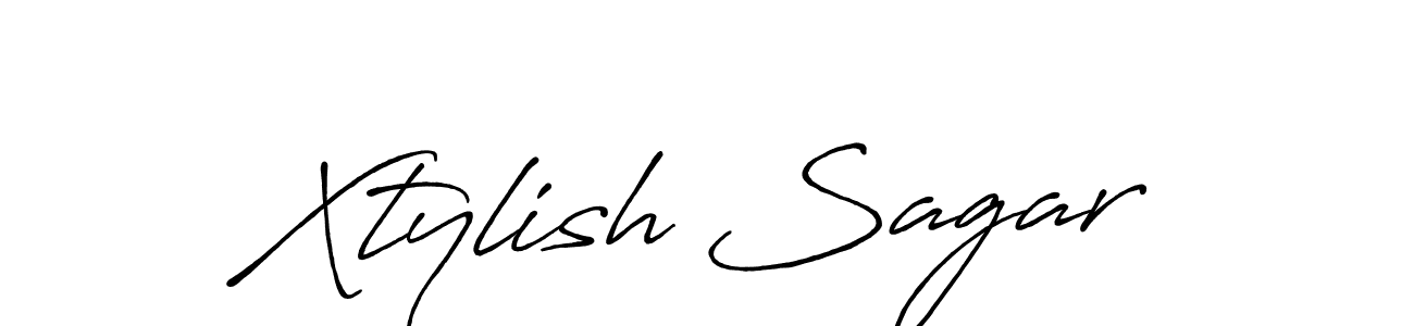 You should practise on your own different ways (Antro_Vectra_Bolder) to write your name (Xtylish Sagar) in signature. don't let someone else do it for you. Xtylish Sagar signature style 7 images and pictures png