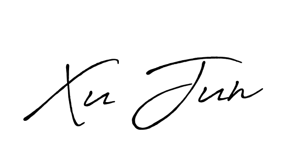 Make a beautiful signature design for name Xu Jun. Use this online signature maker to create a handwritten signature for free. Xu Jun signature style 7 images and pictures png