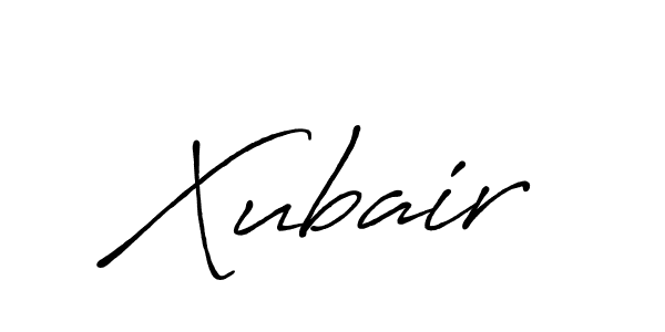 Make a beautiful signature design for name Xubair. With this signature (Antro_Vectra_Bolder) style, you can create a handwritten signature for free. Xubair signature style 7 images and pictures png