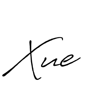 Create a beautiful signature design for name Xue. With this signature (Antro_Vectra_Bolder) fonts, you can make a handwritten signature for free. Xue signature style 7 images and pictures png