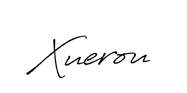Use a signature maker to create a handwritten signature online. With this signature software, you can design (Antro_Vectra_Bolder) your own signature for name Xuerou. Xuerou signature style 7 images and pictures png