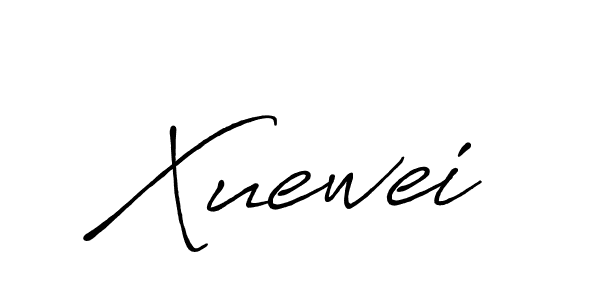 It looks lik you need a new signature style for name Xuewei. Design unique handwritten (Antro_Vectra_Bolder) signature with our free signature maker in just a few clicks. Xuewei signature style 7 images and pictures png
