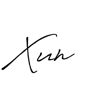 How to make Xun name signature. Use Antro_Vectra_Bolder style for creating short signs online. This is the latest handwritten sign. Xun signature style 7 images and pictures png