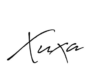 Create a beautiful signature design for name Xuxa. With this signature (Antro_Vectra_Bolder) fonts, you can make a handwritten signature for free. Xuxa signature style 7 images and pictures png
