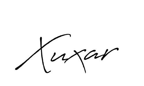 How to make Xuxar name signature. Use Antro_Vectra_Bolder style for creating short signs online. This is the latest handwritten sign. Xuxar signature style 7 images and pictures png