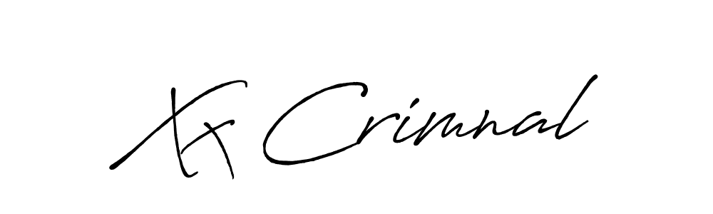 How to make Xx Crimnal name signature. Use Antro_Vectra_Bolder style for creating short signs online. This is the latest handwritten sign. Xx Crimnal signature style 7 images and pictures png