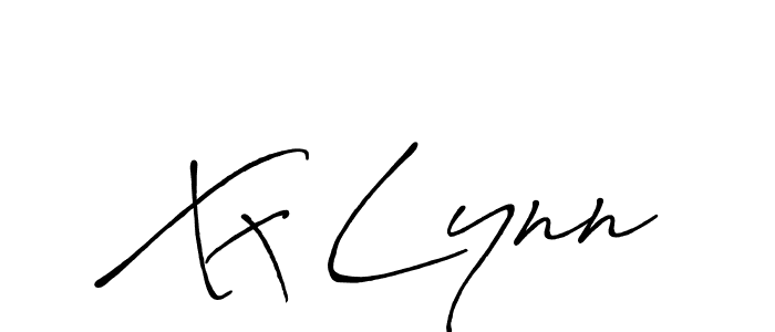 Make a beautiful signature design for name Xx Lynn. With this signature (Antro_Vectra_Bolder) style, you can create a handwritten signature for free. Xx Lynn signature style 7 images and pictures png