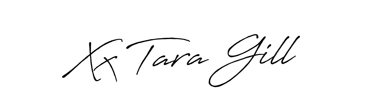 Use a signature maker to create a handwritten signature online. With this signature software, you can design (Antro_Vectra_Bolder) your own signature for name Xx Tara Gill. Xx Tara Gill signature style 7 images and pictures png