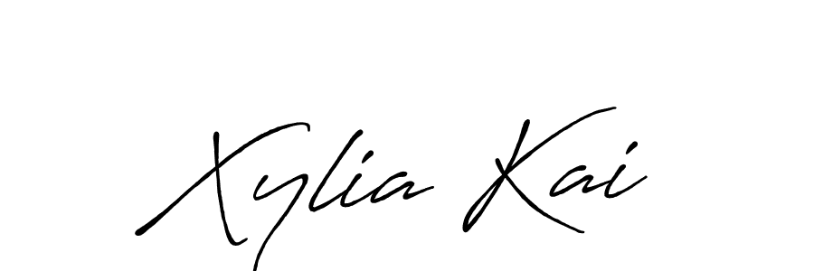 Also You can easily find your signature by using the search form. We will create Xylia Kai name handwritten signature images for you free of cost using Antro_Vectra_Bolder sign style. Xylia Kai signature style 7 images and pictures png