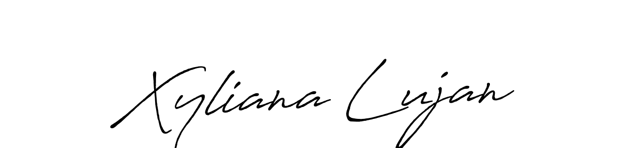 Also we have Xyliana Lujan name is the best signature style. Create professional handwritten signature collection using Antro_Vectra_Bolder autograph style. Xyliana Lujan signature style 7 images and pictures png