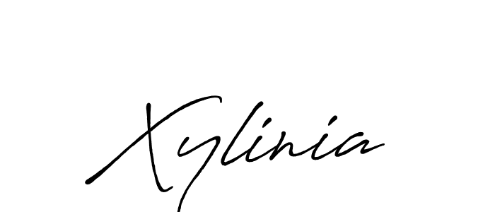 Use a signature maker to create a handwritten signature online. With this signature software, you can design (Antro_Vectra_Bolder) your own signature for name Xylinia. Xylinia signature style 7 images and pictures png