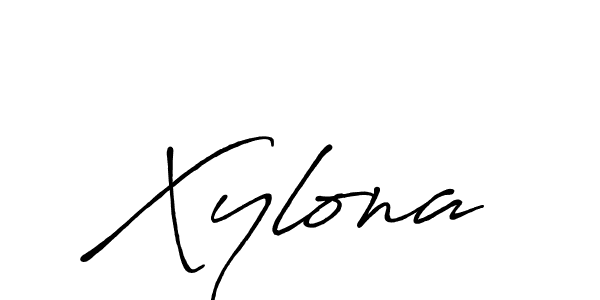 The best way (Antro_Vectra_Bolder) to make a short signature is to pick only two or three words in your name. The name Xylona include a total of six letters. For converting this name. Xylona signature style 7 images and pictures png