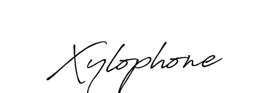 Make a beautiful signature design for name Xylophone. With this signature (Antro_Vectra_Bolder) style, you can create a handwritten signature for free. Xylophone signature style 7 images and pictures png