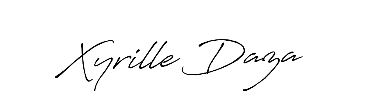 Best and Professional Signature Style for Xyrille Daza. Antro_Vectra_Bolder Best Signature Style Collection. Xyrille Daza signature style 7 images and pictures png