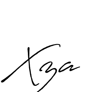 Once you've used our free online signature maker to create your best signature Antro_Vectra_Bolder style, it's time to enjoy all of the benefits that Xza name signing documents. Xza signature style 7 images and pictures png