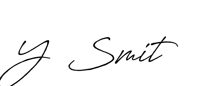 Antro_Vectra_Bolder is a professional signature style that is perfect for those who want to add a touch of class to their signature. It is also a great choice for those who want to make their signature more unique. Get Y  Smit name to fancy signature for free. Y  Smit signature style 7 images and pictures png