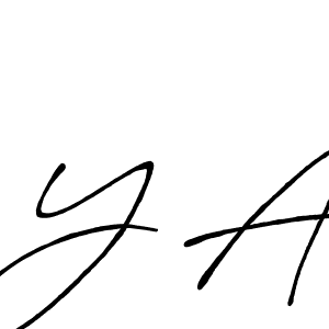 Here are the top 10 professional signature styles for the name Y A. These are the best autograph styles you can use for your name. Y A signature style 7 images and pictures png