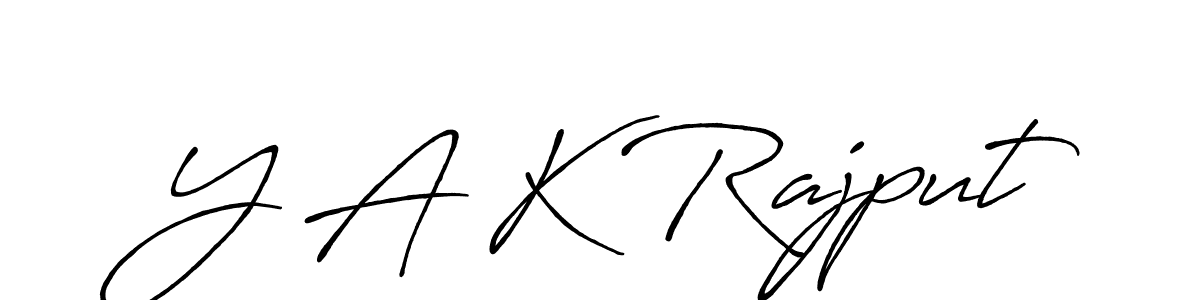 How to Draw Y A K Rajput signature style? Antro_Vectra_Bolder is a latest design signature styles for name Y A K Rajput. Y A K Rajput signature style 7 images and pictures png