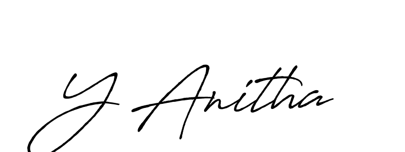 How to Draw Y Anitha signature style? Antro_Vectra_Bolder is a latest design signature styles for name Y Anitha. Y Anitha signature style 7 images and pictures png