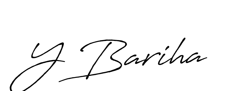 Best and Professional Signature Style for Y Bariha. Antro_Vectra_Bolder Best Signature Style Collection. Y Bariha signature style 7 images and pictures png