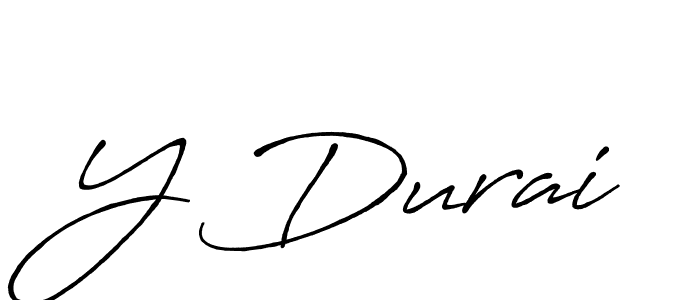 Y Durai stylish signature style. Best Handwritten Sign (Antro_Vectra_Bolder) for my name. Handwritten Signature Collection Ideas for my name Y Durai. Y Durai signature style 7 images and pictures png