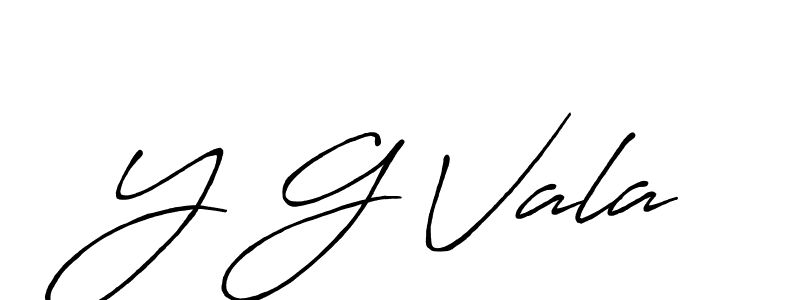 Antro_Vectra_Bolder is a professional signature style that is perfect for those who want to add a touch of class to their signature. It is also a great choice for those who want to make their signature more unique. Get Y G Vala name to fancy signature for free. Y G Vala signature style 7 images and pictures png