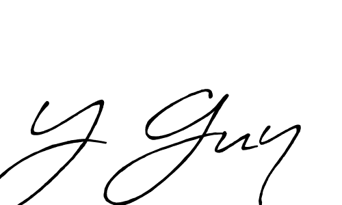 Make a beautiful signature design for name Y Guy. Use this online signature maker to create a handwritten signature for free. Y Guy signature style 7 images and pictures png