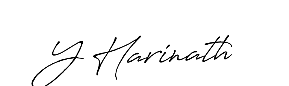 Similarly Antro_Vectra_Bolder is the best handwritten signature design. Signature creator online .You can use it as an online autograph creator for name Y Harinath. Y Harinath signature style 7 images and pictures png