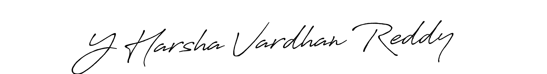 Make a beautiful signature design for name Y Harsha Vardhan Reddy. Use this online signature maker to create a handwritten signature for free. Y Harsha Vardhan Reddy signature style 7 images and pictures png