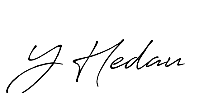 Antro_Vectra_Bolder is a professional signature style that is perfect for those who want to add a touch of class to their signature. It is also a great choice for those who want to make their signature more unique. Get Y Hedau name to fancy signature for free. Y Hedau signature style 7 images and pictures png