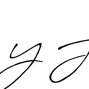 This is the best signature style for the Y J name. Also you like these signature font (Antro_Vectra_Bolder). Mix name signature. Y J signature style 7 images and pictures png