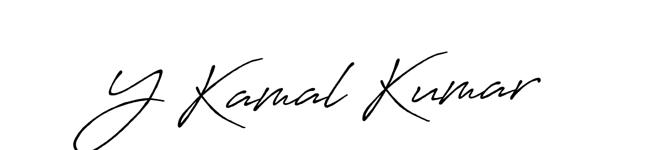 Antro_Vectra_Bolder is a professional signature style that is perfect for those who want to add a touch of class to their signature. It is also a great choice for those who want to make their signature more unique. Get Y Kamal Kumar name to fancy signature for free. Y Kamal Kumar signature style 7 images and pictures png