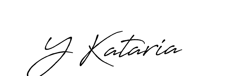 Make a beautiful signature design for name Y Kataria. Use this online signature maker to create a handwritten signature for free. Y Kataria signature style 7 images and pictures png