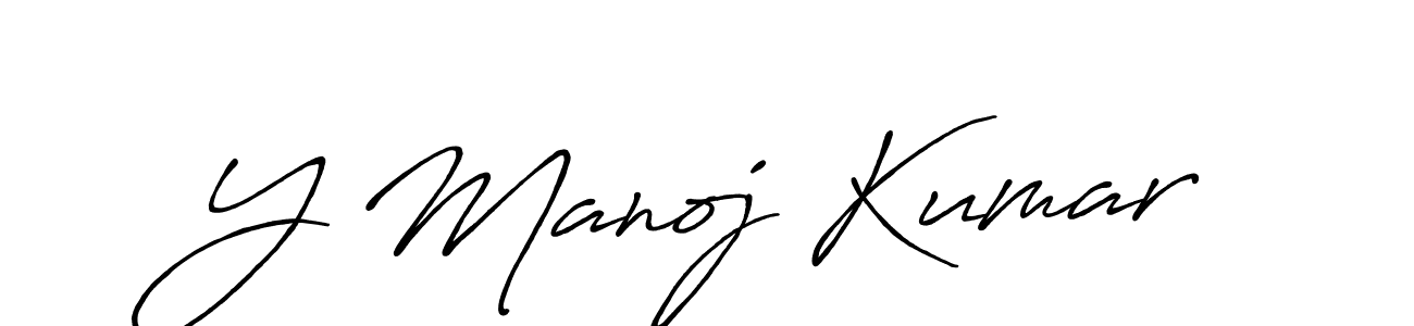 You can use this online signature creator to create a handwritten signature for the name Y Manoj Kumar. This is the best online autograph maker. Y Manoj Kumar signature style 7 images and pictures png