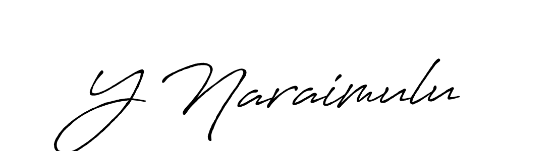 Best and Professional Signature Style for Y Naraimulu. Antro_Vectra_Bolder Best Signature Style Collection. Y Naraimulu signature style 7 images and pictures png