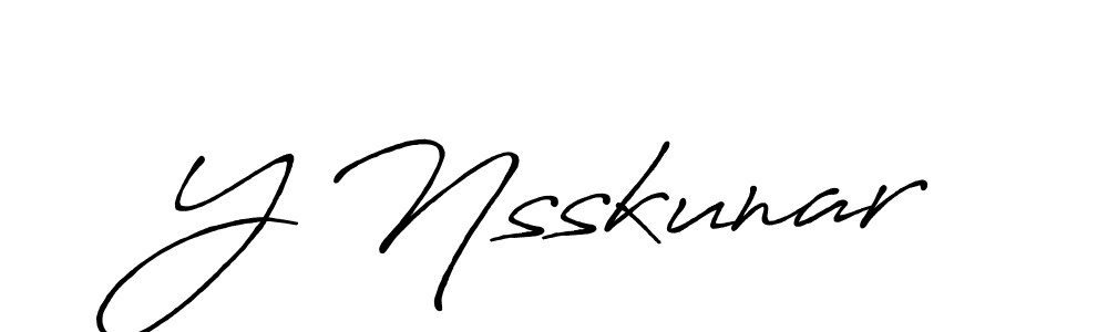 This is the best signature style for the Y Nsskunar name. Also you like these signature font (Antro_Vectra_Bolder). Mix name signature. Y Nsskunar signature style 7 images and pictures png