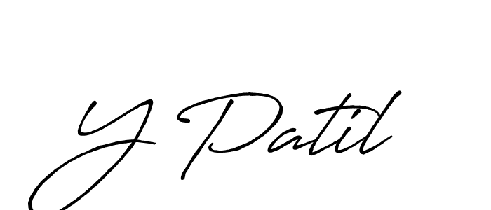 if you are searching for the best signature style for your name Y Patil. so please give up your signature search. here we have designed multiple signature styles  using Antro_Vectra_Bolder. Y Patil signature style 7 images and pictures png